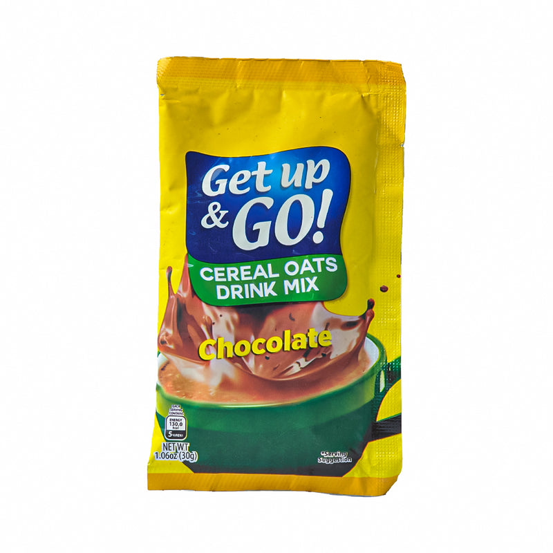 Get Up and Go Cereal Oats Power Drink Chocolate 30g