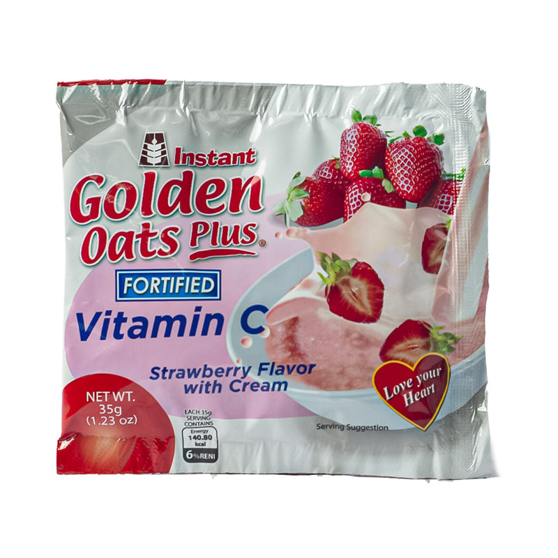 Golden Oats Plus Vitamin C Strawberry & Cream 35g