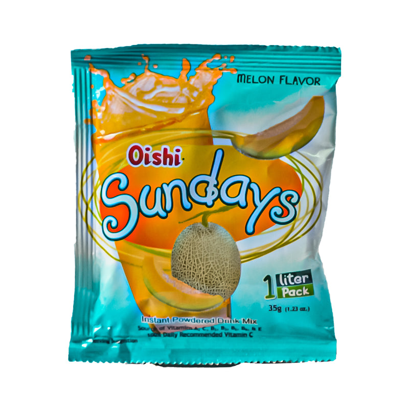 Oishi Sundays Juice Melon 35g