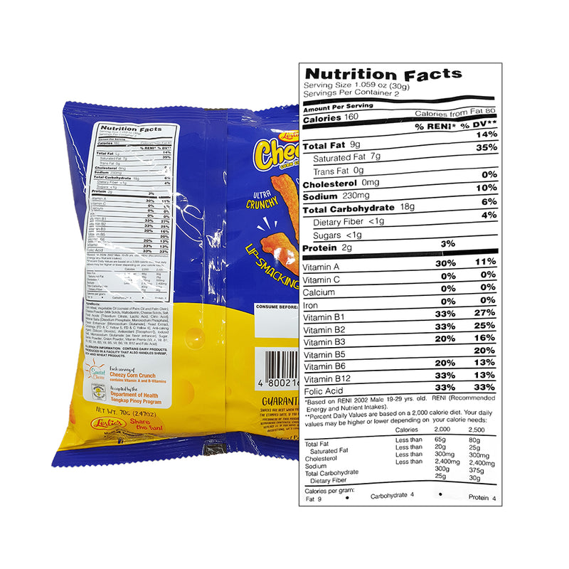 Cheezy Corn Crunch Original 70g