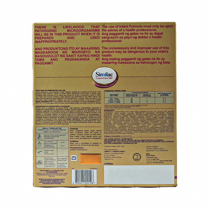 Similac Tummicare HW One BIB 800g