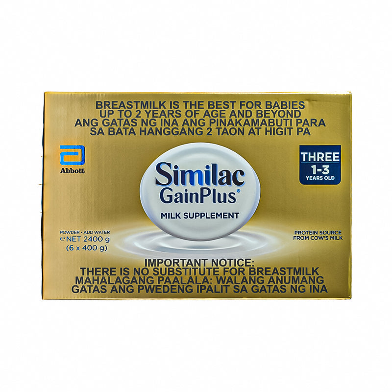 Similac 5HMO Gain Plus Three 2400g