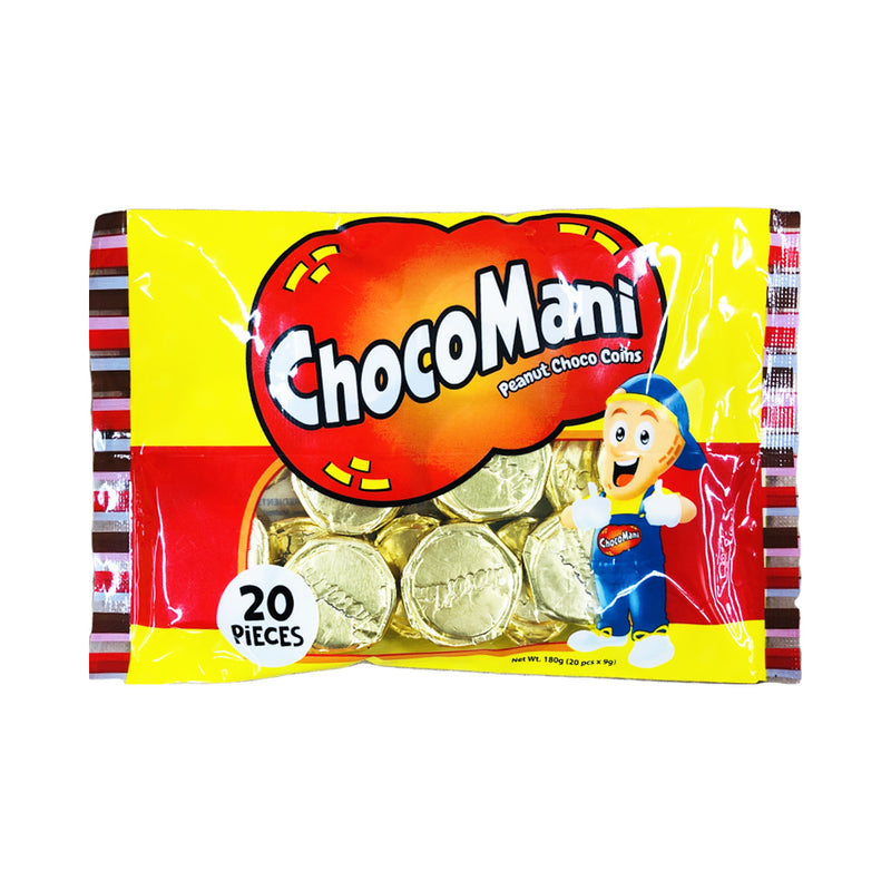 Choco Inu Coin Choco Mani Peanut Chocolate Coins 12g x 20's