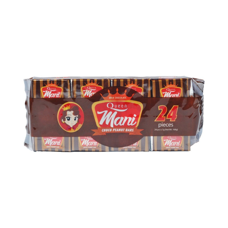 Queen Mani Peanut Choco Bar 24's