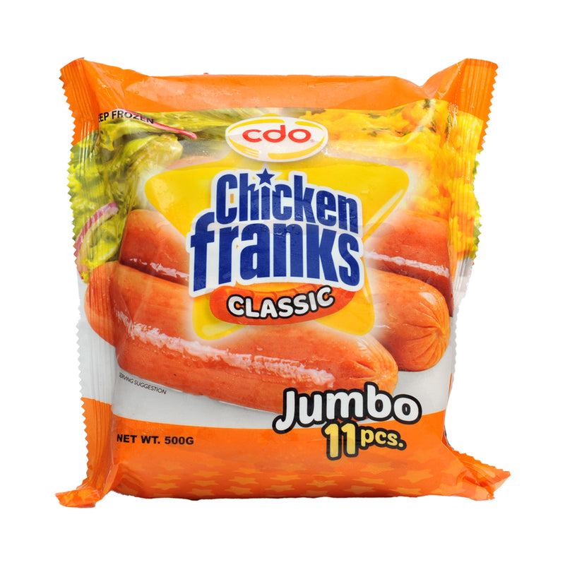 CDO Chicken Franks Jumbo 500g