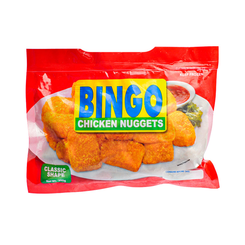 Bingo Chicken Nuggets Classic Shape 200g