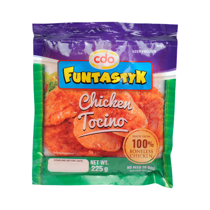 CDO Funtastyk Chicken Tocino 225g