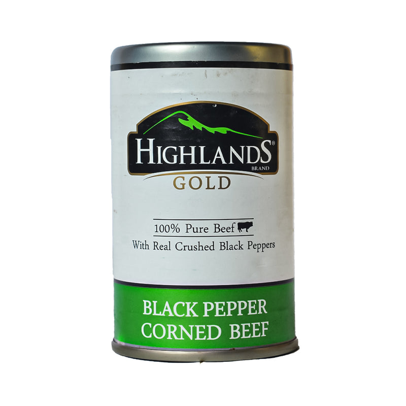 Highlands Gold Corned Beef Black Pepper 150g