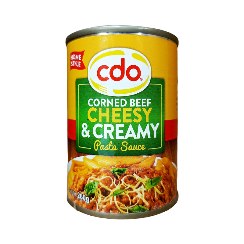 CDO Corned Beef Cheesy And Creamy Pasta Sauce 260g