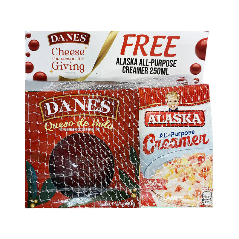 Danes Cheese Ball 500g With Alaska All-Purpose Creamer 250ml