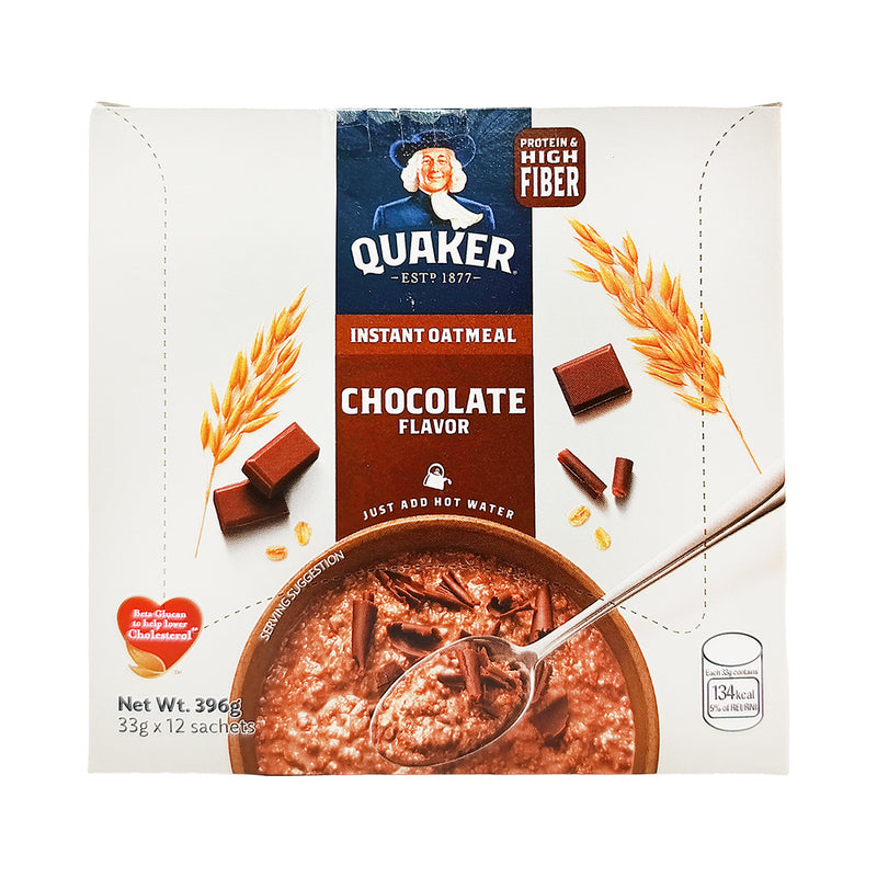 Quaker Fio Oats Chocolate 33g x 12's