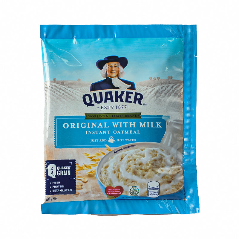 Quaker Instant Oats with Milk 40g