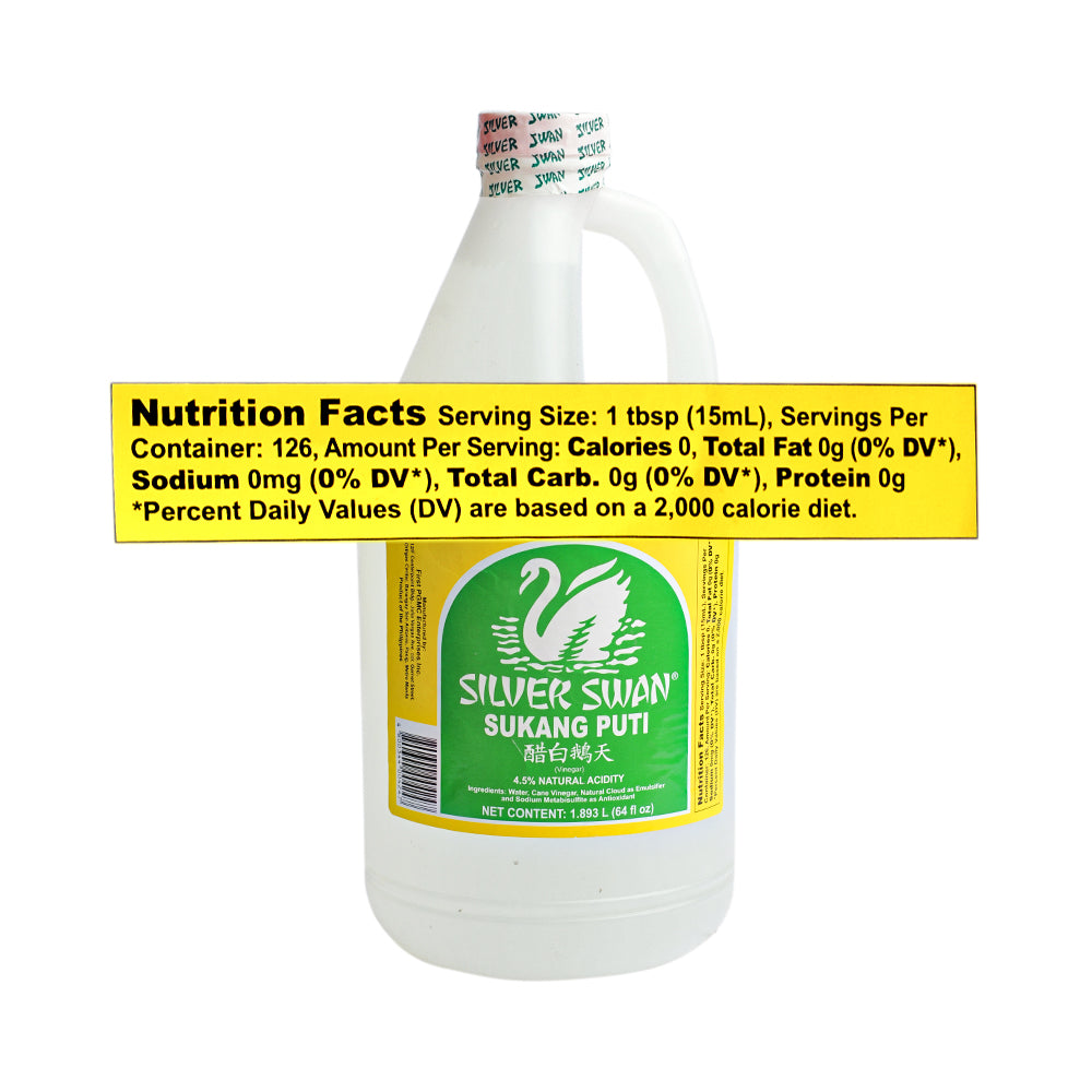 Silver Swan Sukang Puti 1/2gal