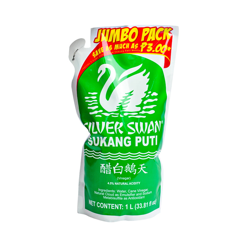 Silver Swan Sukang Puti Jumbo Pack 1L