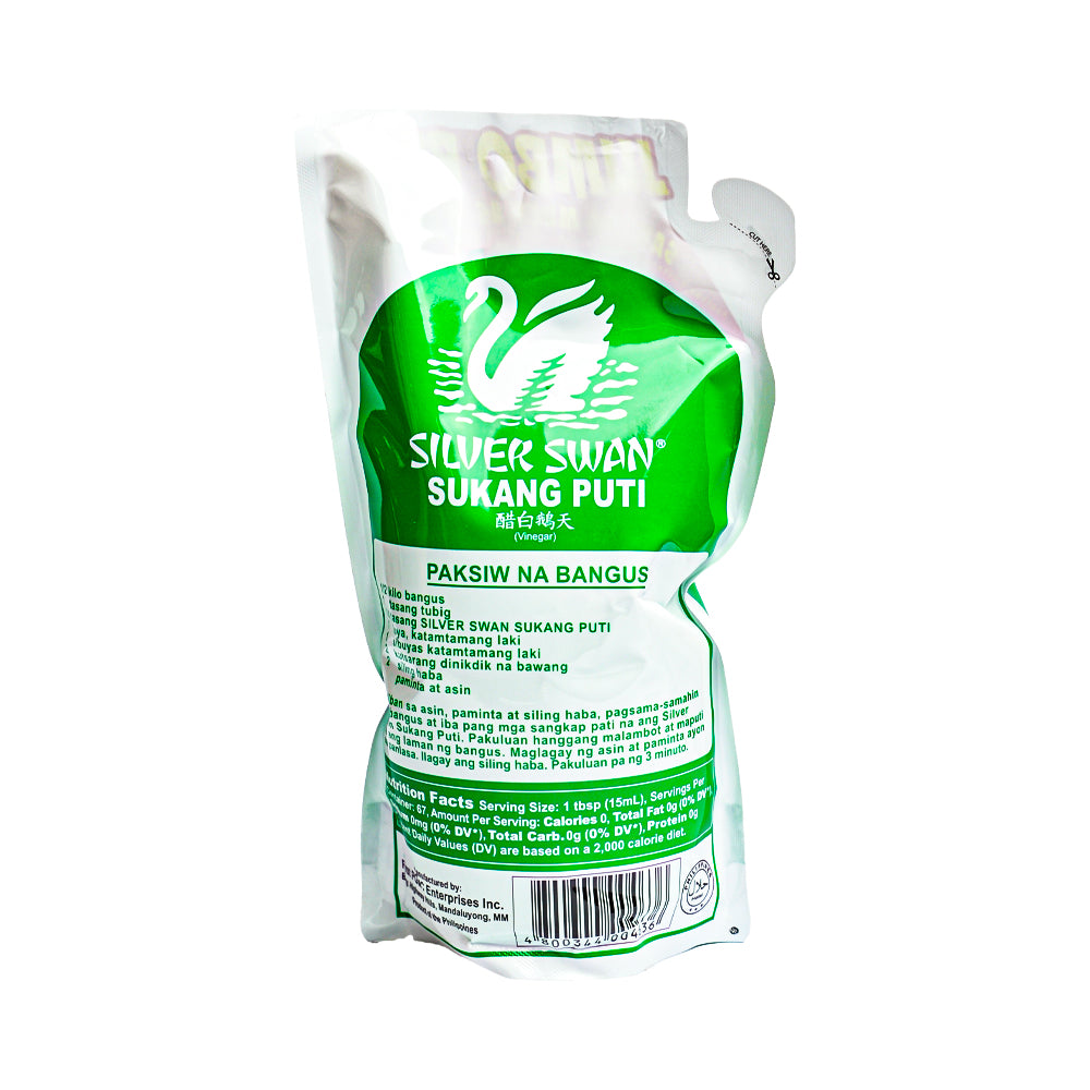 Silver Swan Sukang Puti Jumbo Pack 1L