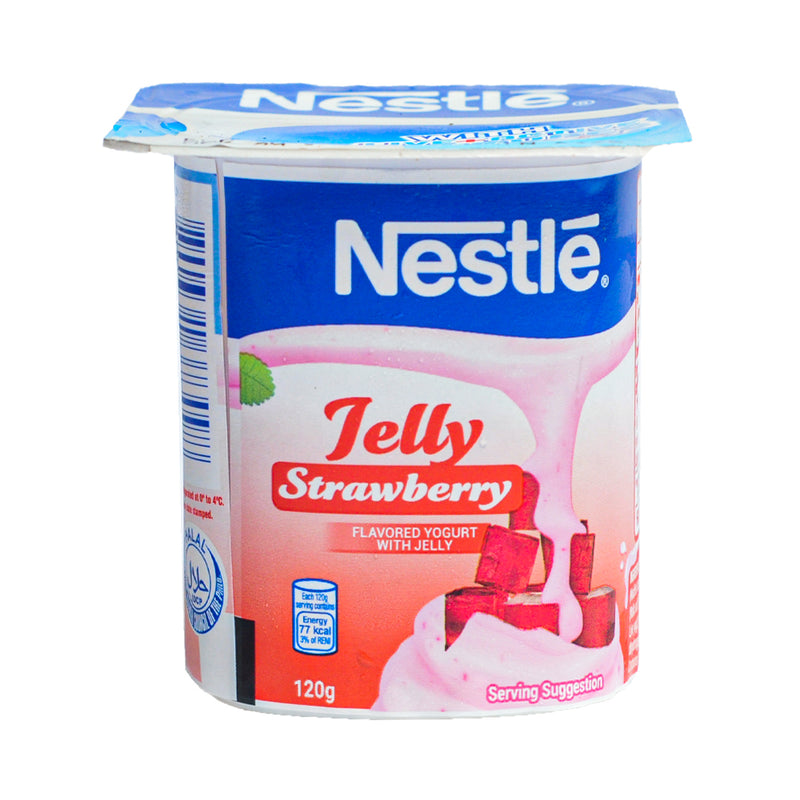 Nestle Fruit Selection Yogurt and Jelly Strawberry 120g