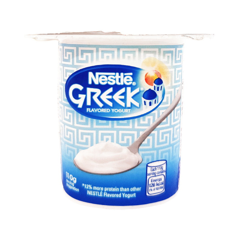 Nestle Greek Flavored Yogurt Plain 110g