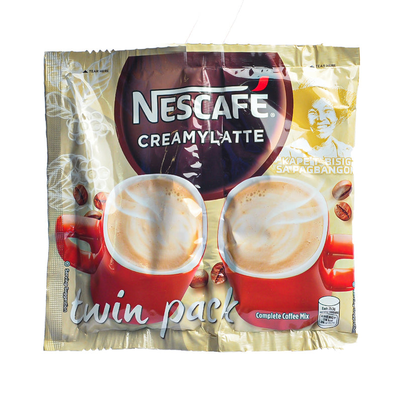 Nescafe 3 in 1 Coffee Mix Creamy Latte Twin Pack 51g