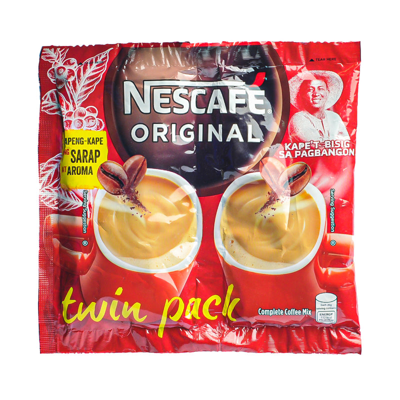 Nescafe 3 in 1 Coffee Mix Original Twin Pack 52g
