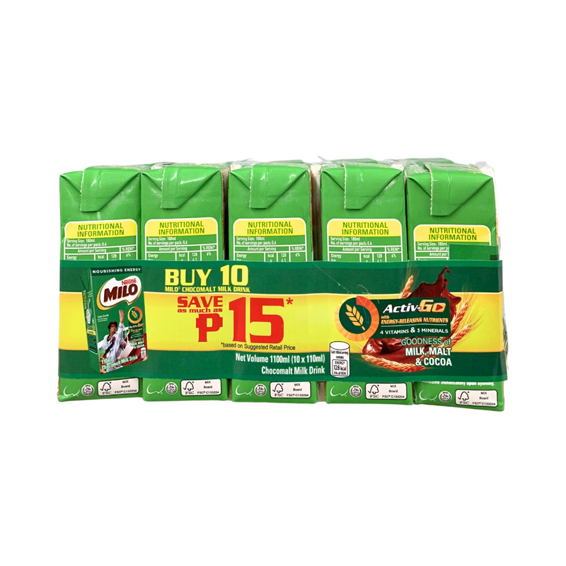 Milo Activ-Go RTD 110ml x 10's