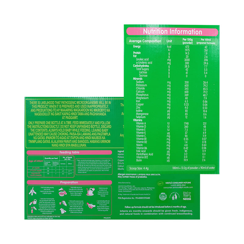 Nestogen Two Follow-Up Formula 6-12 Months 2kg