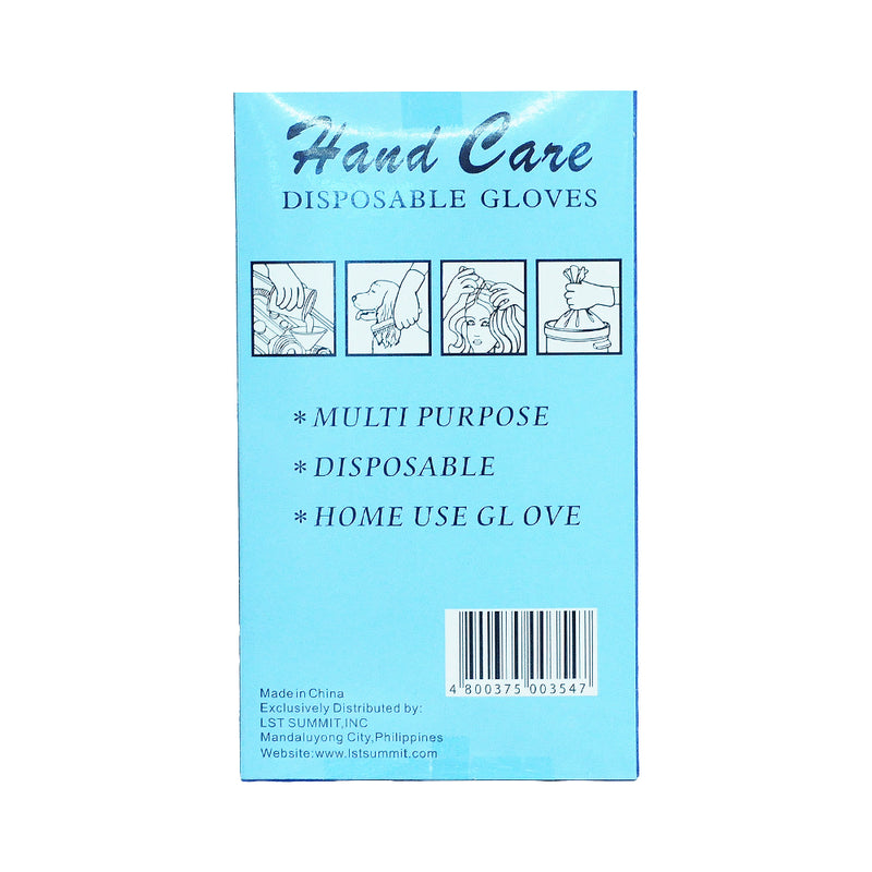 Hand Care Disposable Gloves 100's