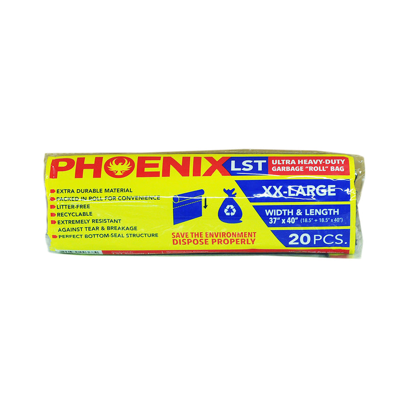 Phoenix UHD Garbage Roll Bag Black