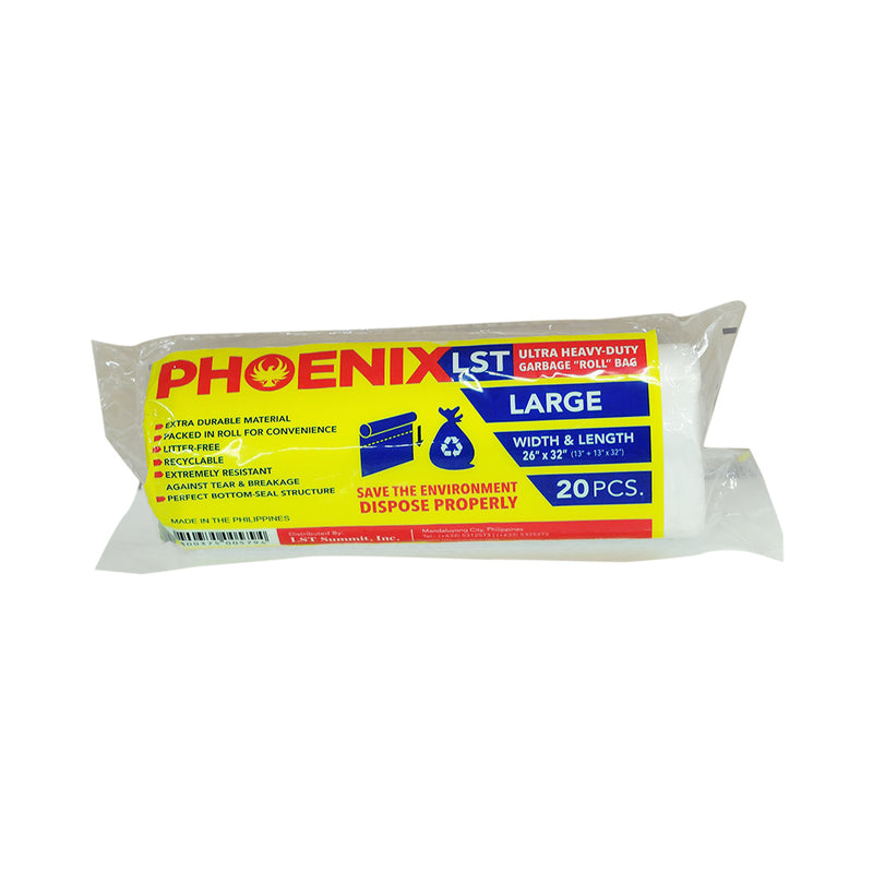 Phoenix UHD Garbage Roll Bag White