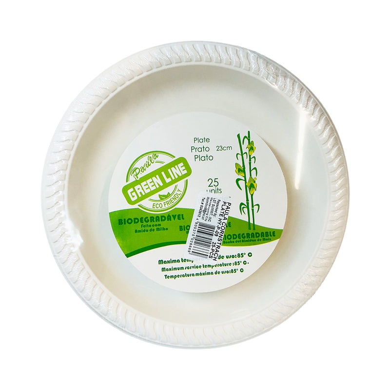 Paula Cornstarch Plate 25's