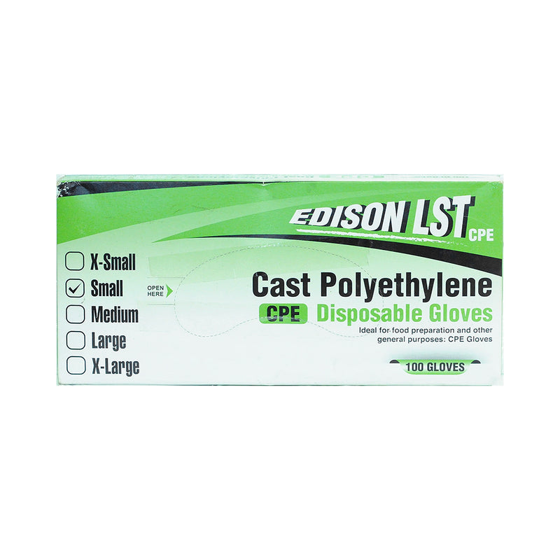 Edison LST Disposable Gloves Small 100's