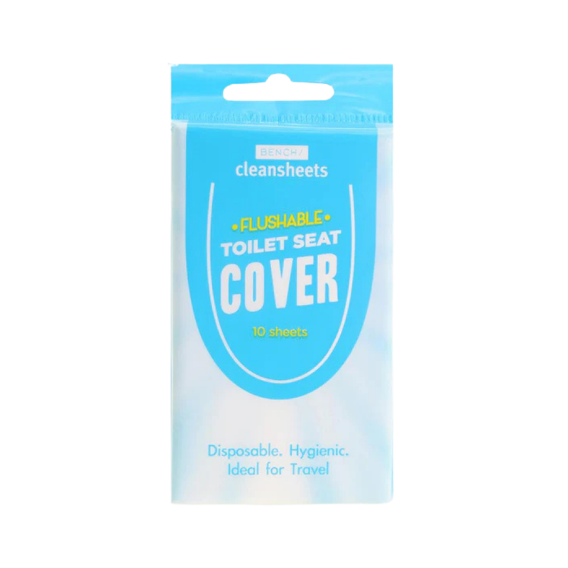 Bench Flushable Toilet Seat Cover 10 sheets