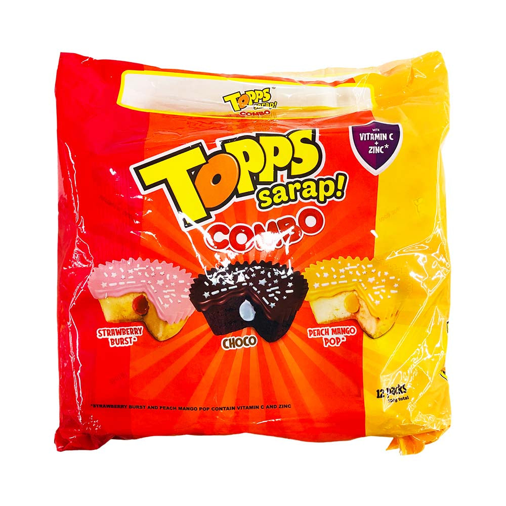 Combo Topps Cupp Keyk Topps Sarap Combo 32.5g x 12's