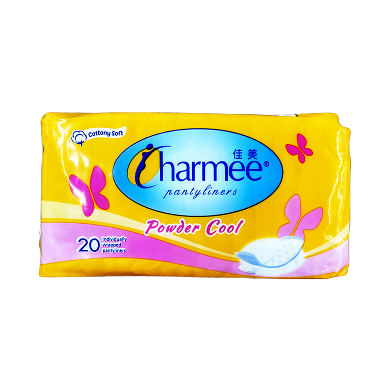 Charmee Breathable Pantyliners Powder Cool 20's