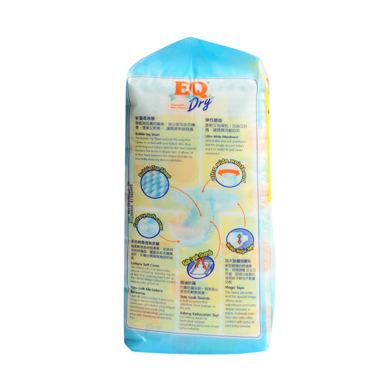 EQ Dry Baby Diaper Econo Pack Large 32's