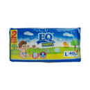 EQ Pants Diaper Jumbo Pack Large 40's + 2