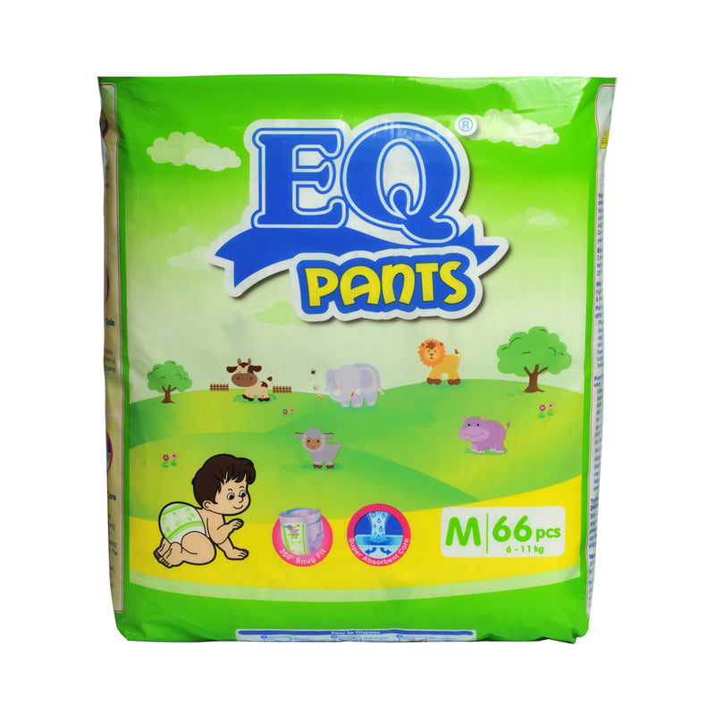 EQ Pants Diaper Mega Pack Medium 66's