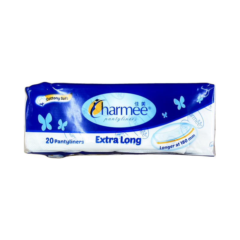 Charmee Cottony Soft Pantyliners Extra Long 20's