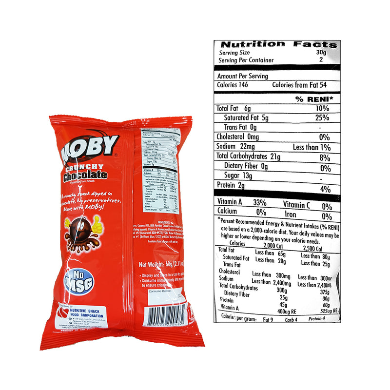 Moby Crunchy Chocolate 60g