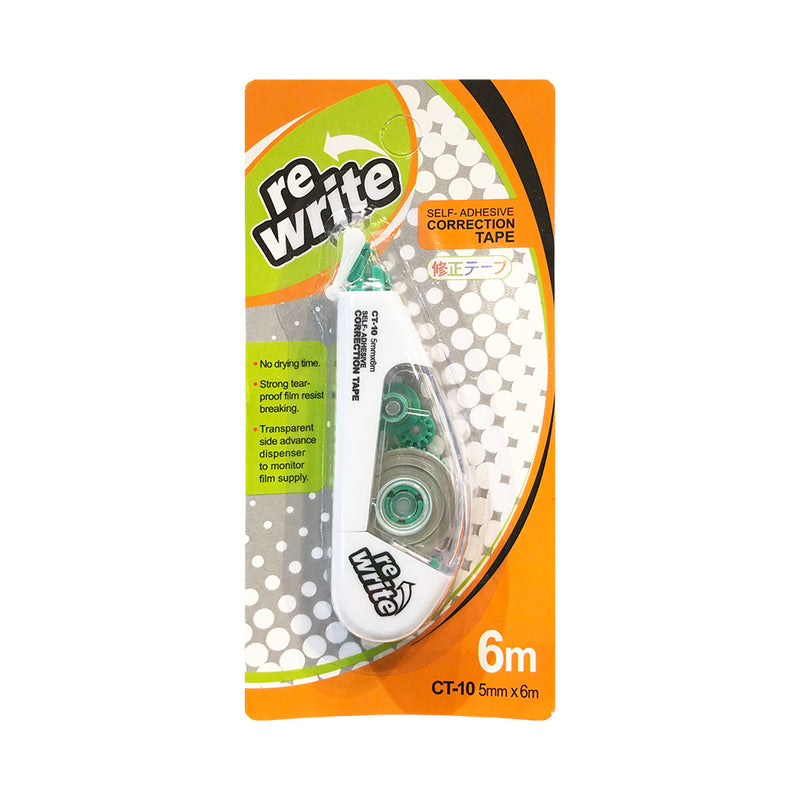 Re-Write Correction Tape 5mm x 6m