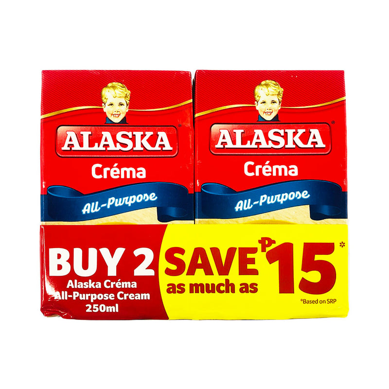 Alaska Crema All-Purpose Cream 250ml x 2’s