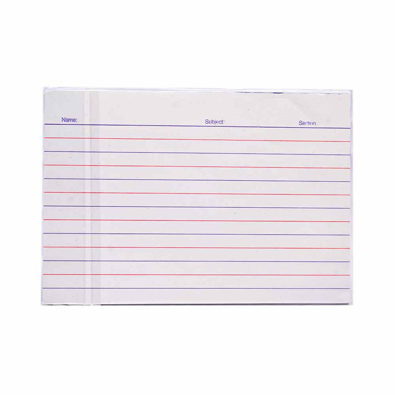 Seven Grade 1 Writing Pad with Plastic 80 Leaves