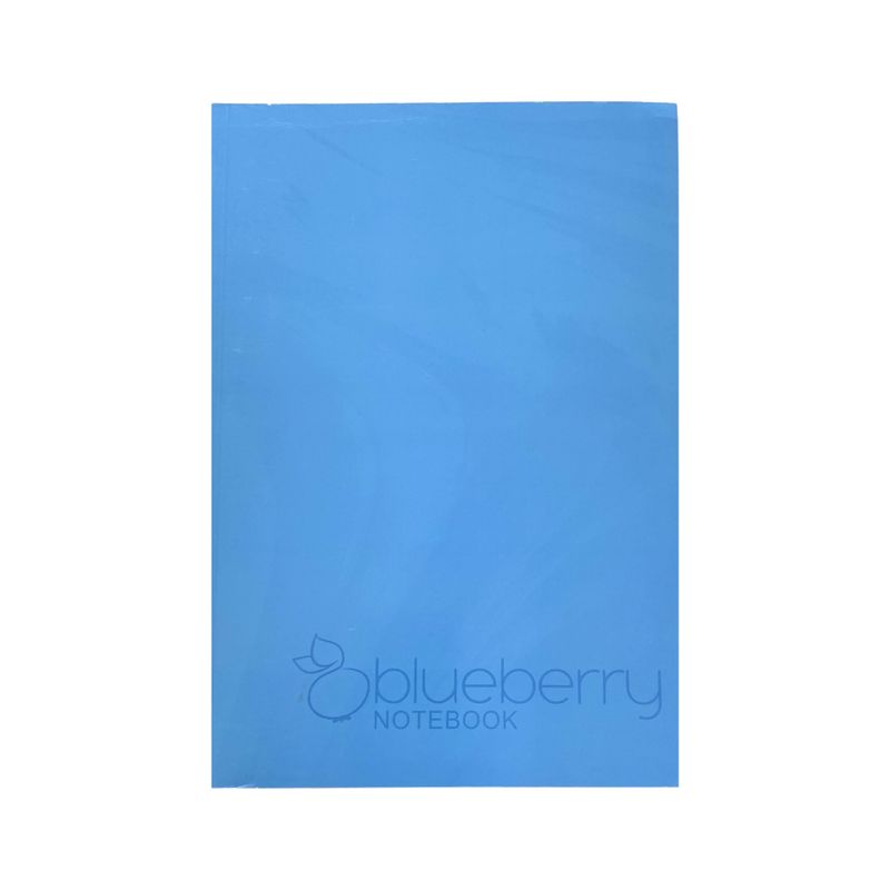 Blue Berry Padded Notebook 80 Leaves