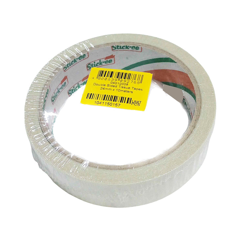 Stick-ee Double Sided Tissue Tape Br 24mm x 10m