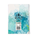 Seven Notes Traditional Peacock Spiral Notebook 685 80 Leaves