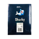 Seven Notes Traditional Sharky Writing Notebook 80 Leaves