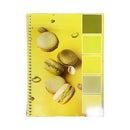 Seven Notes Traditional Color Palettes Spiral Notebook 685 80 Leaves
