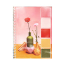 Seven Notes Traditional Color Palettes Spiral Notebook 685 80 Leaves