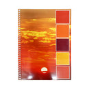 Seven Notes Traditional Color Palettes Spiral Notebook 685 80 Leaves