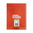Seven Notes Traditional Color Palettes Spiral Notebook 685 80 Leaves