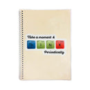 Seven Notes Traditional Periodic Scrabble Spiral Notebook 685 80 Leaves